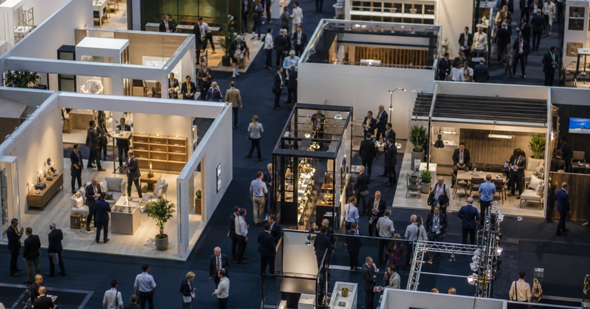 How should organizers price trade show booths fairly when some locations are far better than others?